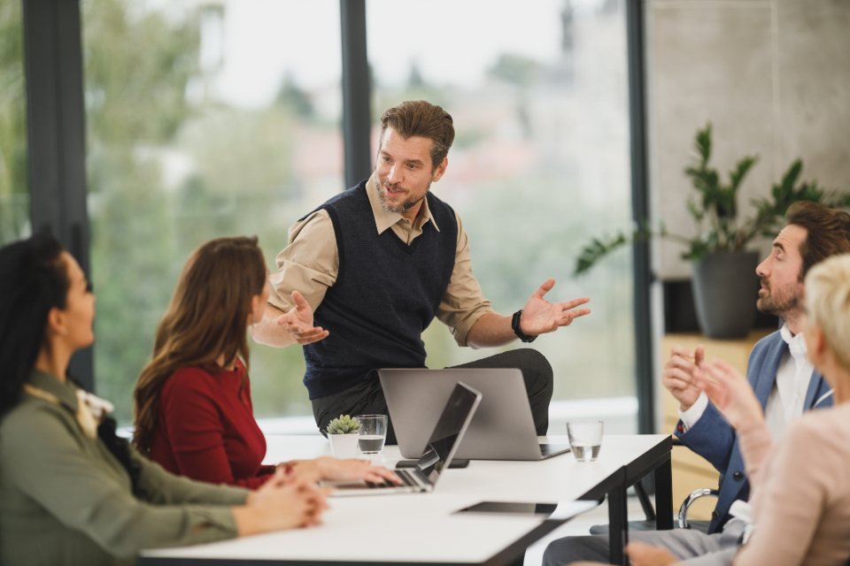 Workshop con un equipo de trabajo
